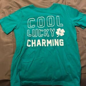 Boys size 7 st Patrick’s day shirt